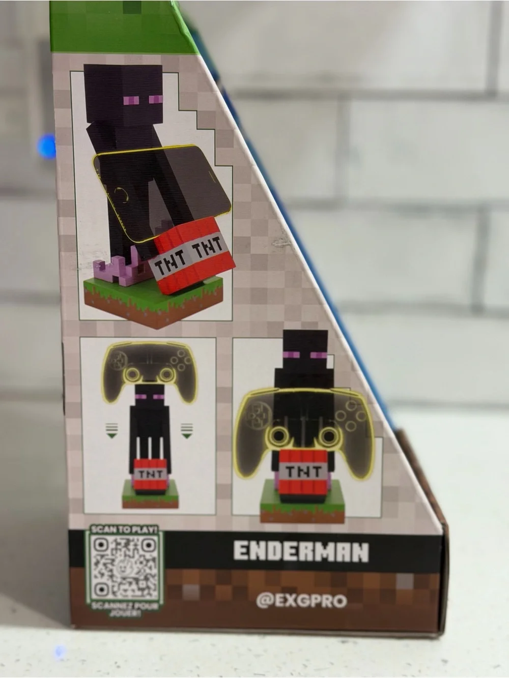 EXGPRO Minecraft Enderman Stand Controller Holder & Phone Holder